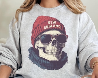 New England Printed Mascot Sweatshirt