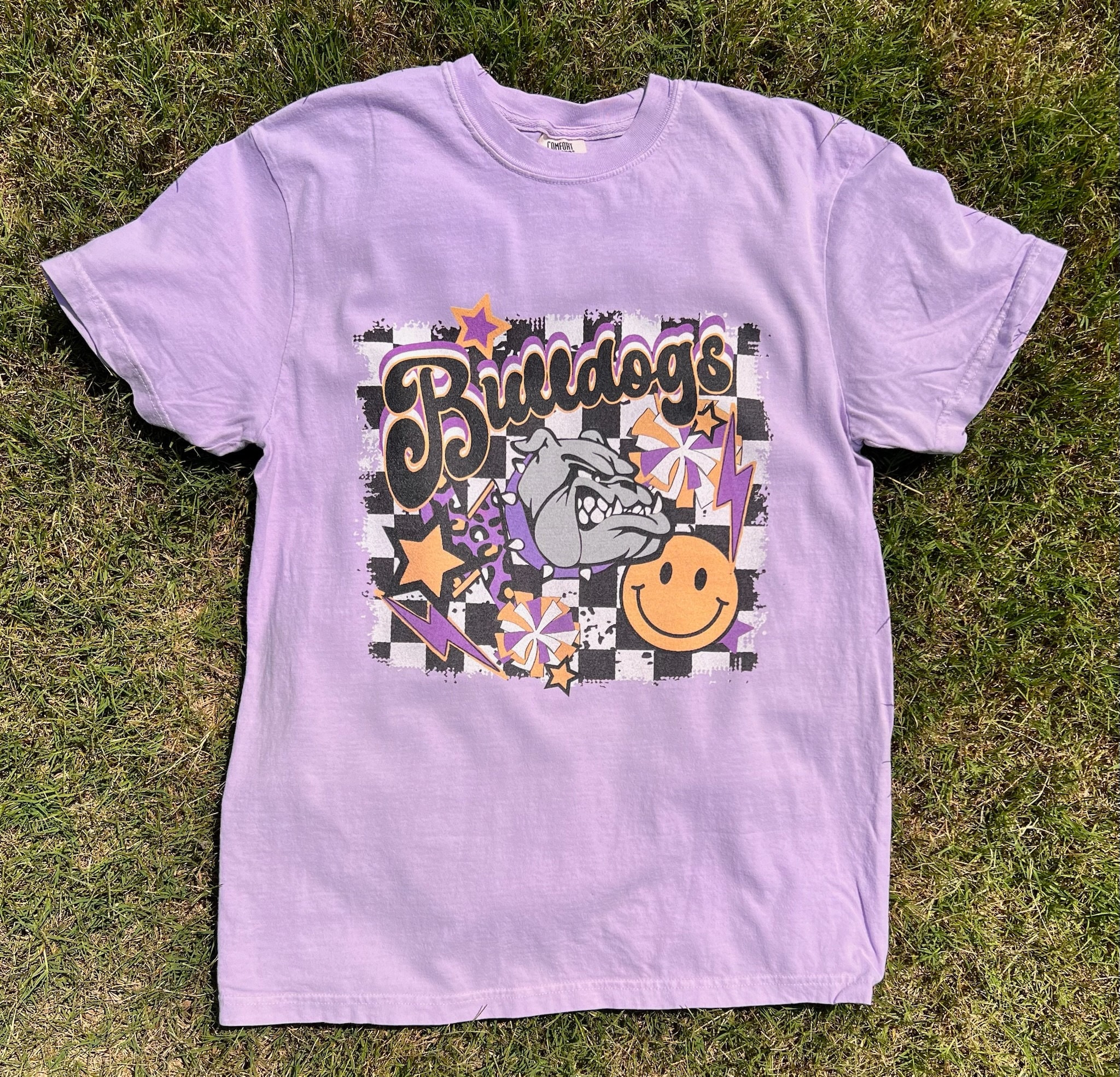 Bulldogs Mascot Shirt | Popular | School Mascot Shirt | Unisex | Comfort Colors Shirt