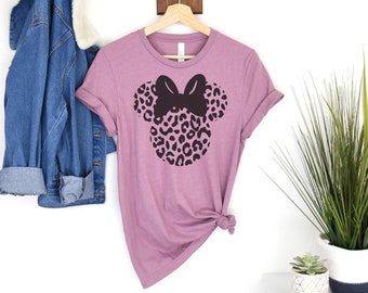 Leopard Minnie Vacation Shirt