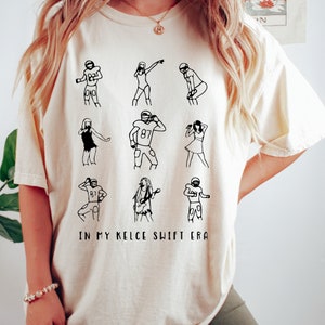 Swift and Kelce Shirt | Unisex | Comfort Colors Shirt