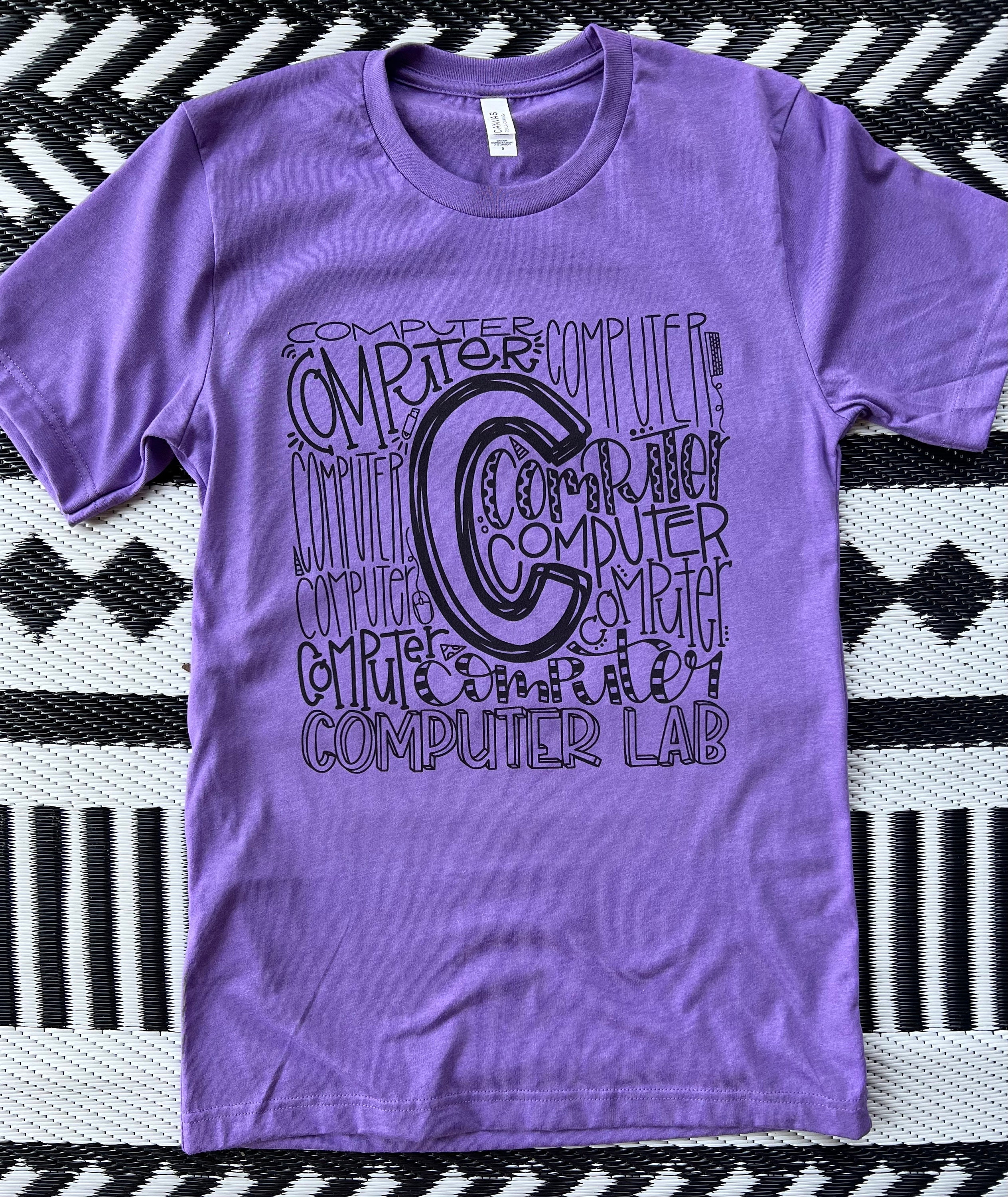 Computer Lab Shirt Computer Lab || Teacher || School Shirts - Etsy