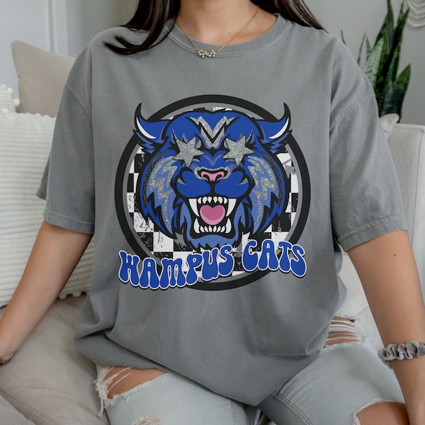 Preppy Wampus Cats Shirt | Conway Arkansas Wampus Cats Shirt | Unisex  | Comfort Colors Shirt