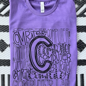 Computer Lab || Teacher || School Shirts