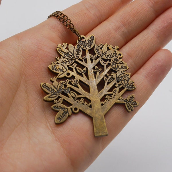 Kette Baum ~ Lebensbaum ~ Natur ~ Anhänger ~ Modeschmuck ~ Wald