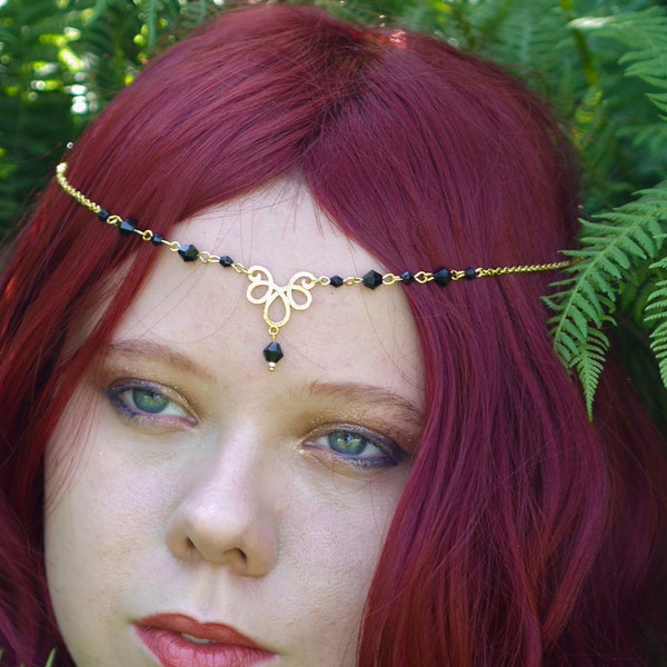 Wedding Diadem Tiara Renaissanc Celtic Elves Crown Headband Headdress Bride