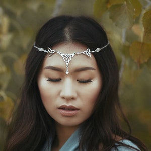 Hairband Tiara Circlet Medieval Festival Bridal Jewelry Photo Shoots Elf Celtic Goth Gothic