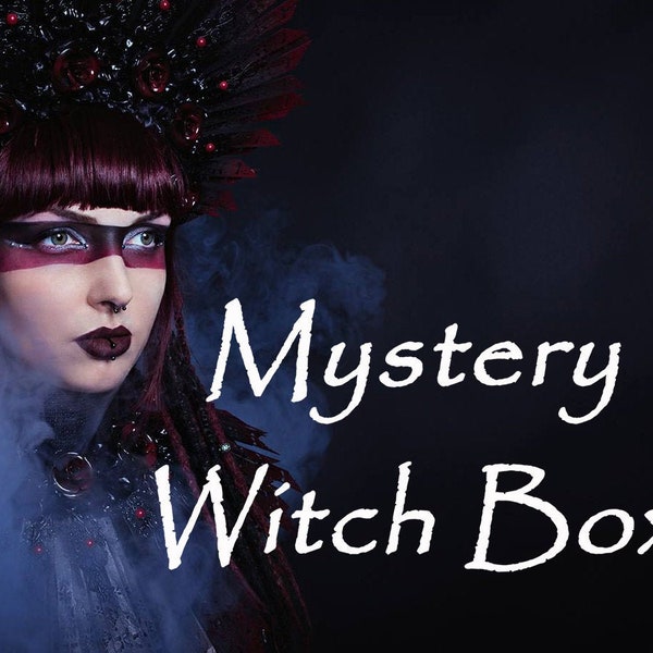 Mystery Witch Box ~ Schmuckbox ~ Schmuckset ~ Überraschungsbox ~ Mysterybox gothic goth Hexe