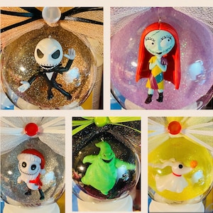 Nightmare  Globe  Ornaments ( 5 to choose)