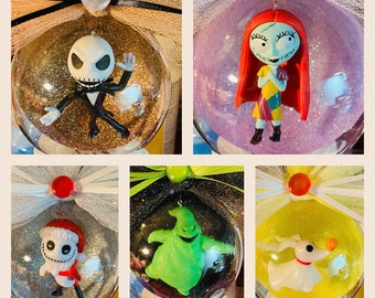 Nightmare  Globe  Ornaments ( 5 to choose)