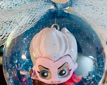 Adorno de globo de bruja marina diminuta (etiqueta personalizada disponible)