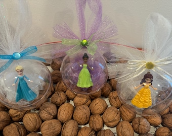 Bonito adorno de globo de princesa, 3 para elegir