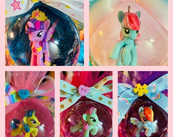 My Little Pony Mini Christmas Tree Ornament Twilight Sparkle And Spike Custom 