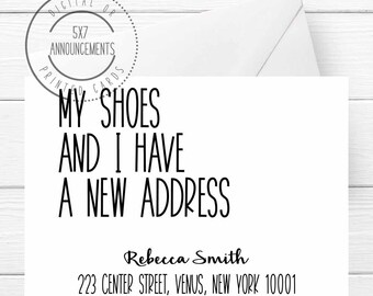 Funny Moving Announcement Etsy