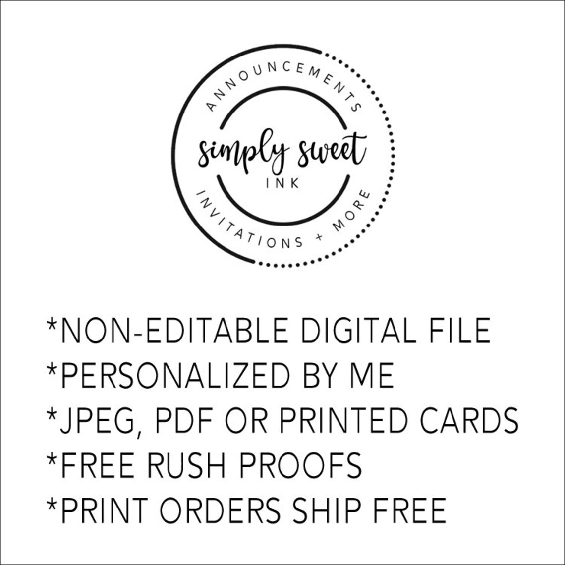 Printed Pretty I've Moved Announcement Card Floral I Have Etsy