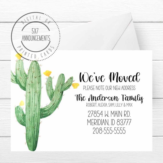 Southwest Cactus | Retirement Card