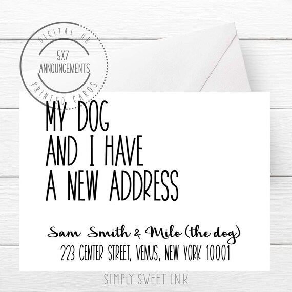 Pet movers store new address