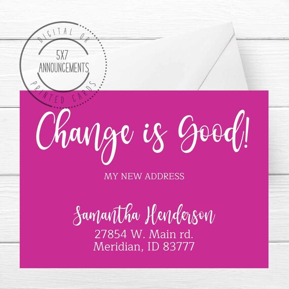 Photo Id Card Address Change