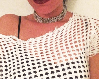 6 Curb Chains Choker
