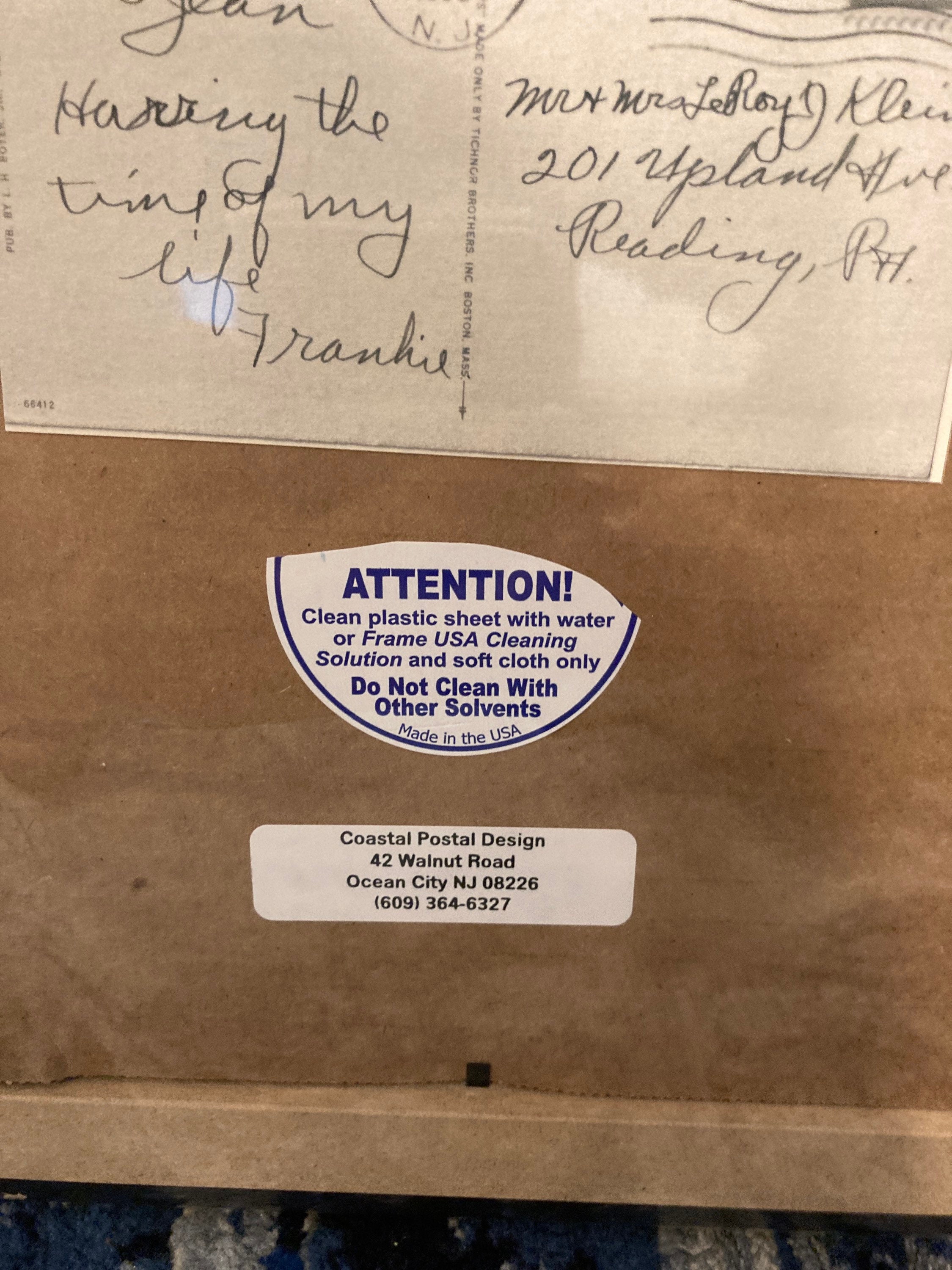 Oh Those Wildwood Days. Framed Hand Scripted Wording From the Song - Etsy