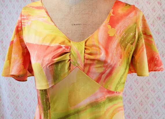 Fabulous vintage 1970's Andrade of Honolulu coral… - image 5