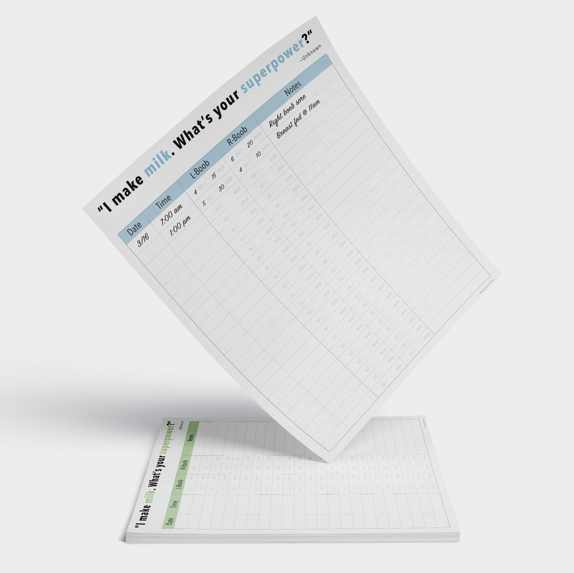 Printable Pumping Log, Breast Milk Log, Pumping Tracker, Breast Pumping Tracking Table, New Mom