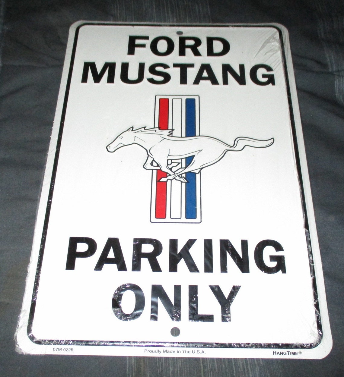 FORD MUSTANG Parking Only Metal Sign - NEW - Etsy