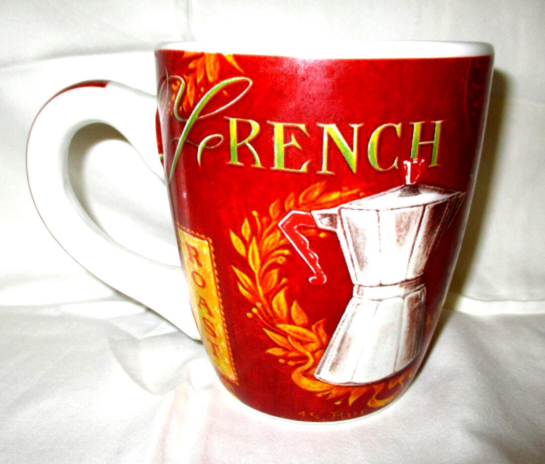BLUE HARBOR Collection - French Roast Design - 20 Ounce Capacity ...