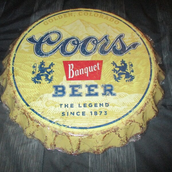 Coors Banquet Sign Etsy