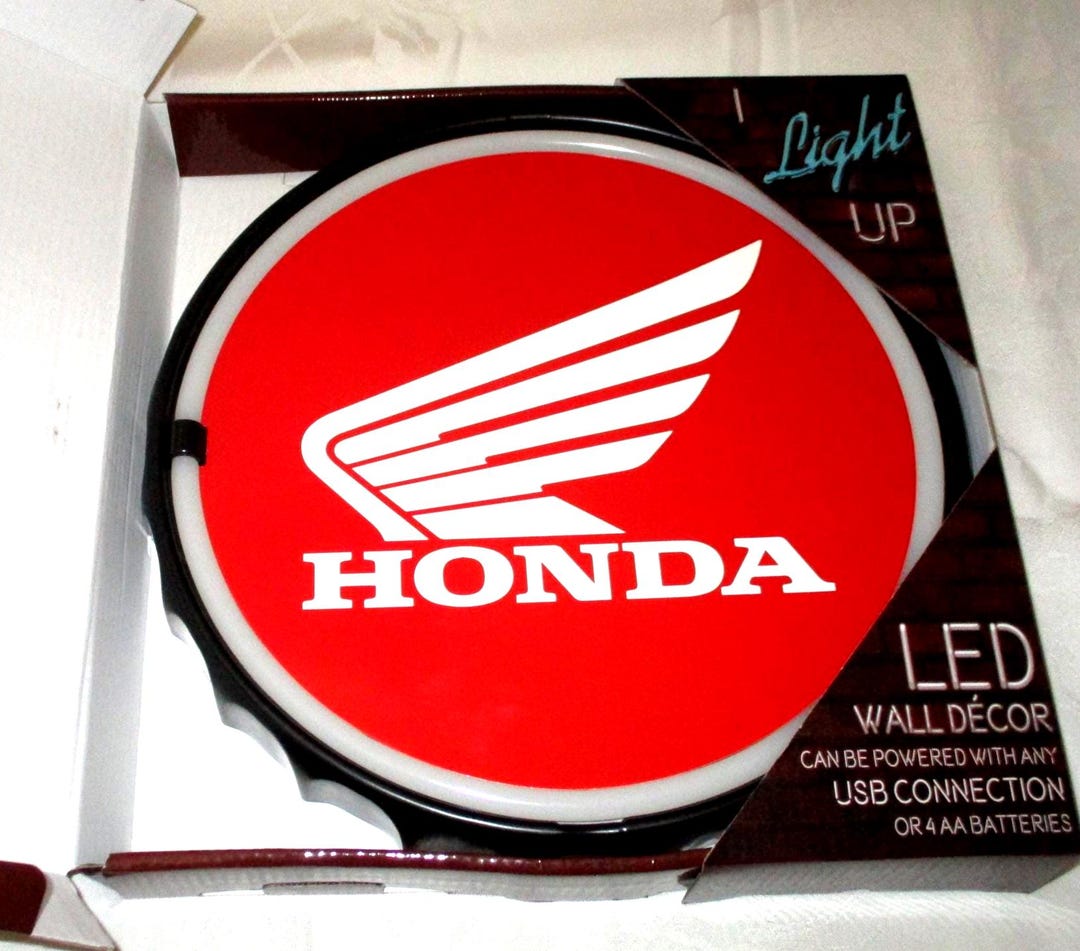 HONDA LED Neon Rope Light Sign, 12