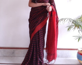 handloom cotton jamdani sari pure cotton Begumpuri saree with blouse piece handloom mercerised cotton handloom soft cotton sai saree with BP