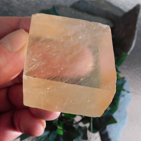 Optical Calcite/ Iceland Spar/ 97 grams/ Collectors Item/ Altar Stone/ Free Domestic Shipping