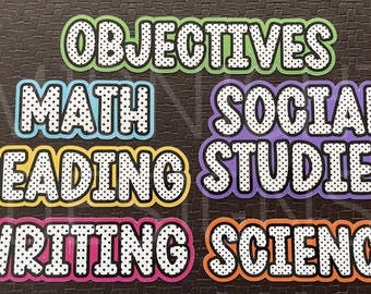 Classroom Magnets- BOLD AND BRIGHT