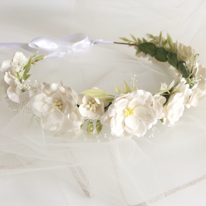 flower halo headpiece