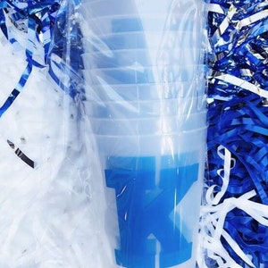 Tailgate cups/ UK/ Go big blue/ Kentucky cups/ go cats/bbn/ party cups/ stadium cups/ K cups/party favors
