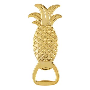 Pineapple bottle opener/ pineapple bar ware/ housewarming gift/ bar cart decor