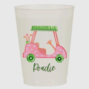 Roadie golf cart cups