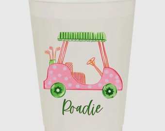 Roadie golf cart cups