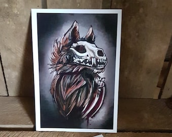 Postcard "Wolf"