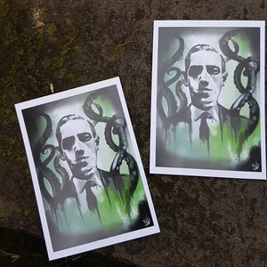 Postkarte Lovecraft Bild 1