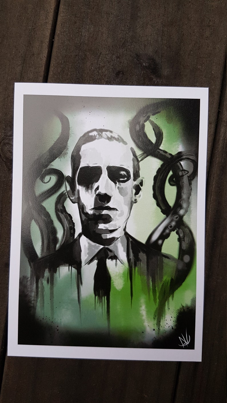 Postkarte Lovecraft Bild 2