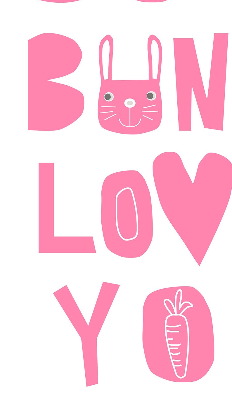 Some Bunny Loves You Art Print - Etsy