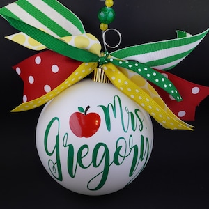 Teacher Retirement Ornament
