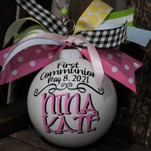 First Communion Ornament