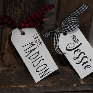 Individual Personalized Tag Ornament