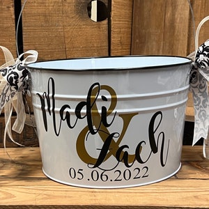 Personalized Wedding Bucket