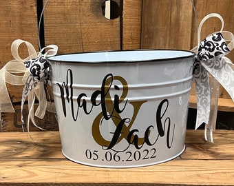 Personalized Wedding Bucket