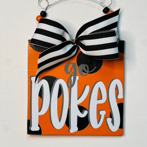 Placa decorativa del estado de Oklahoma