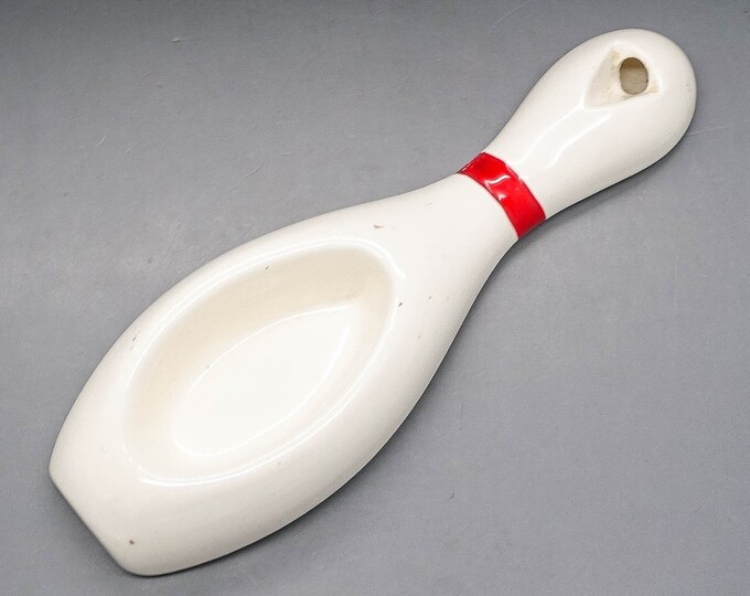 Vintage Mid-century Porcelain Bowling Pin Pipe Holder Pipe - Etsy