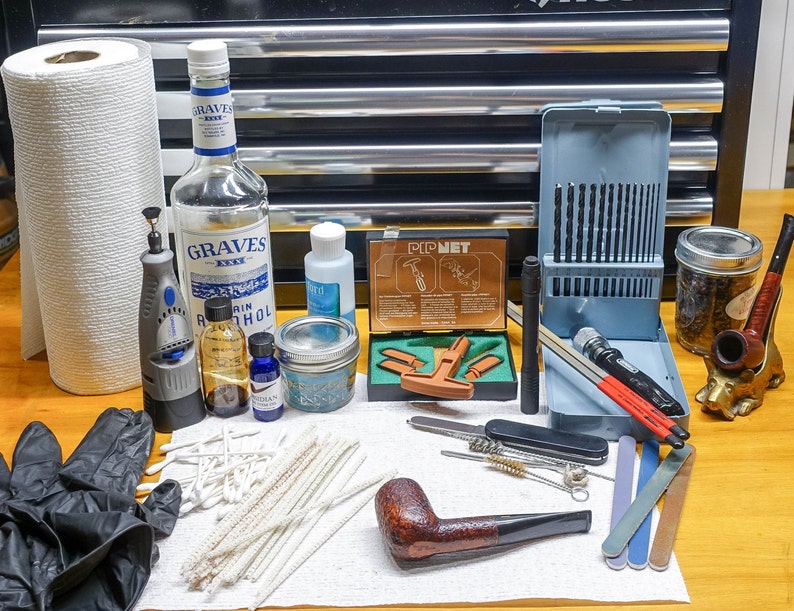 Tobacco Pipe Cleaning Refurbishing and Restoration Services Etsy