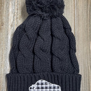 Buffalo Plaid Embroidery Cap or Chest Decoration File